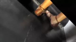 girl girl feet on bus (Nia)