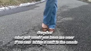 What pair would you like me to wear