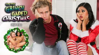 Joanna Angel & Krissie Dee & Michael Vegas in How The Grinch Gaped Christmas - Chapter 2 Scene