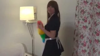 Die Suesse Putzfrau in den Arsch gefickt