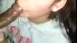 Cute college girl bbc sloppy toppy