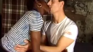 African woman fucking a white man