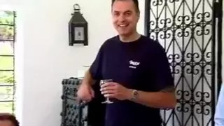 Elisabetta Canalis Backstage CALENDARIO 2003