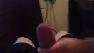 teen girlfriend  suckin off in the garage pov