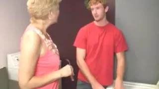 sexy granny sucks young cock