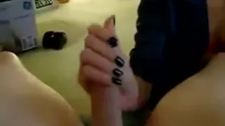 She wants cum on her tits