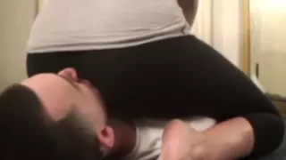 Megan in tight pants