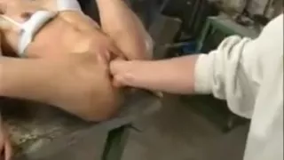 Fisting on the workdesk