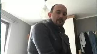 straight male wank and cum into throat