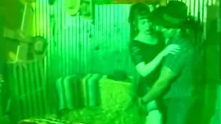 Vintage cowboy eats a Tgirl