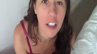 Not mom blowjob