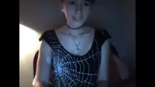 Skinny dutch cutie teases