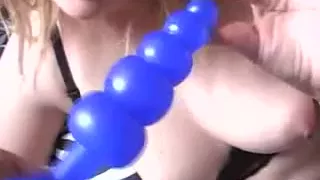 Blonde german cutie fucks herself