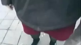 Plump slut-mom from street