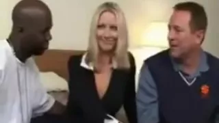 Interracial team fuck 2