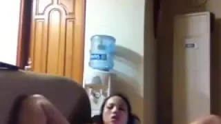 My friends wife watching porn and Masturbating