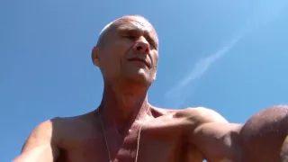 Mature bloke shaves his gay cock and ball sack