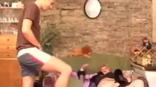 Young Boy Services The Granny