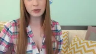 Redhead showing off her great bush