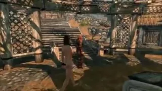 Perils of escaped Skyrim slavegirl 08