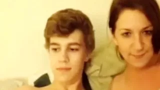 19yo cute couple has cowgirl sex on web cam