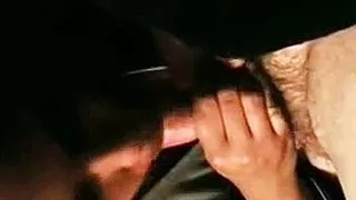 Skinny ebony co worker trying to suck cock and swallows