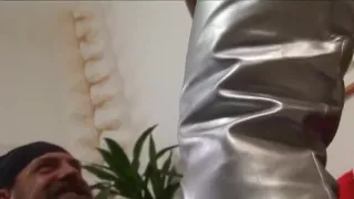 Busty minx reamed in her tight snatch