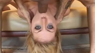 Miss Von gets throated and fucked DTD