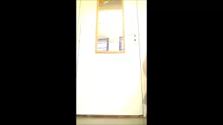 Teen crossdresser showing sexy legs in pantyhose