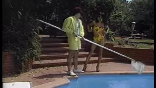 Vintage black shemale in outdoor threesome