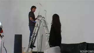 erstaunliche Transsexuelle in roten Dessous gesaugt