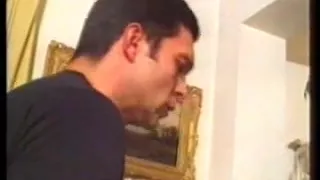 Busty blonde tranny ass drilled