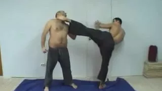 Rude and Hot Muscle Police Feet Fetish