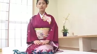 Hairy pussy video featuring sexy Japanese hottie