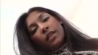 Sexy Asian girl riding