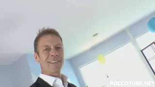 Big cock Roccos fucks Lunas pretty face