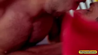Steaming sexy Axel Brooks and Dato Foland tasteful blowjob and barebacking gay sex