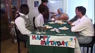 happy birthday with a midget