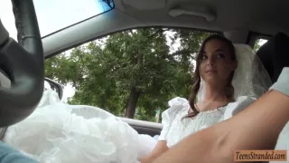 Cute teen ditched by her boyfriend and fucked by stranger