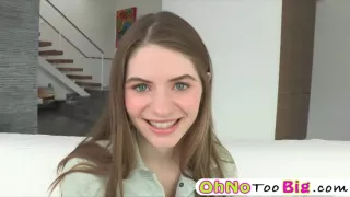 Pussy gets munched until it is soaking wet and gets pummeled by huge cock