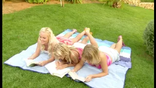 Three lesbian girls outdoor