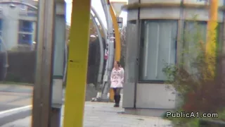 Dude fucks amateur in the park in public