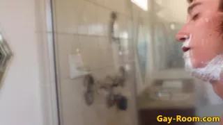 Twinks bathroom assfucking and cocksucking