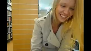 Library flasher caught