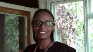 ebony girl belted