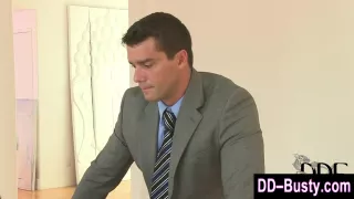 Large breasted whore blow