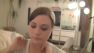 Brandy in amateur girl gives a blowjob and has hardcore sex