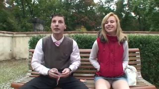 Dana in video showing a sex in restroom with a hot chick