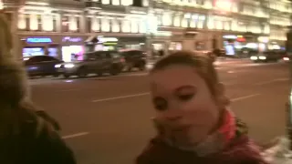 Meadow in hot chick has sex in restroom with a horny guy