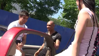 Albina & Ava & Taylor & Zoe in young petite porn in nature with a sexy student girl